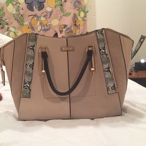 ASOS Bags - Pretty pink shopper tote with faux snake detail ASOS Bags - Pretty pink shopper tote with faux snake detail